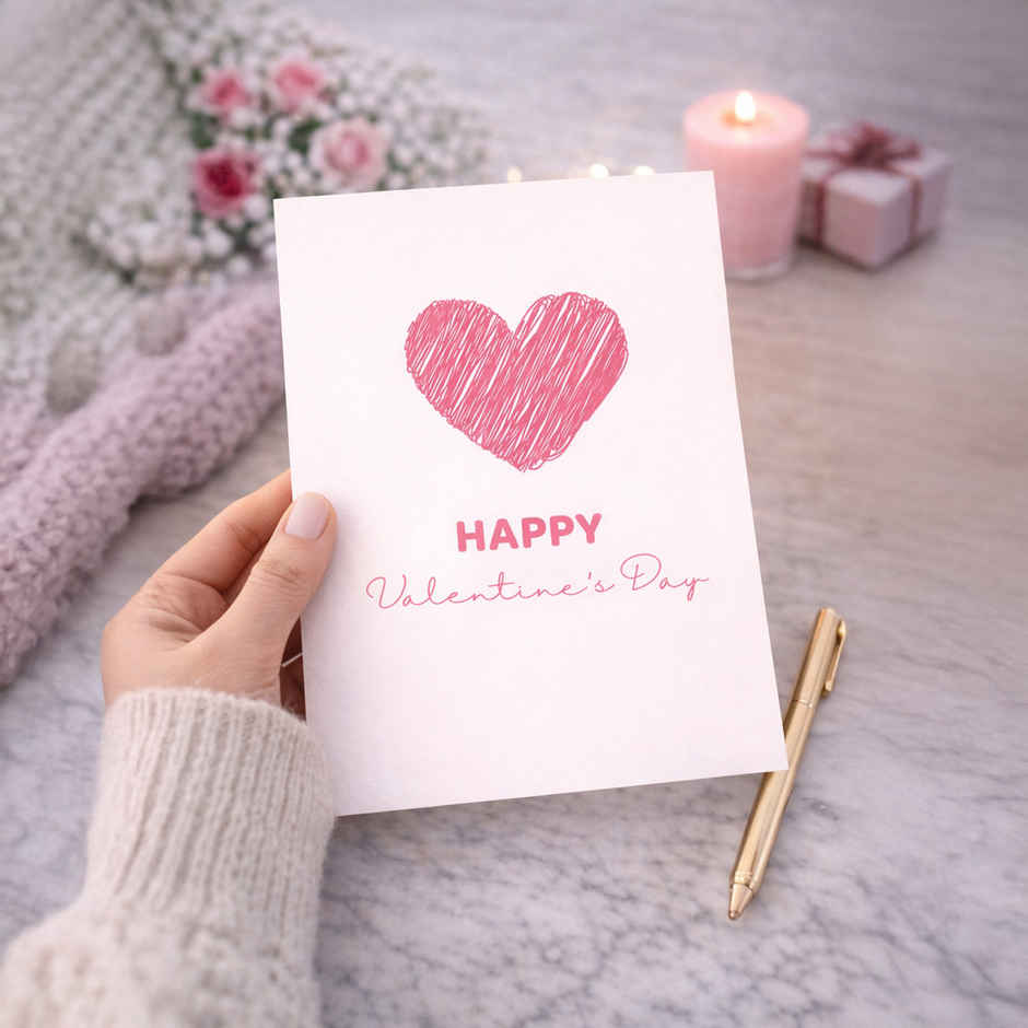 Happy Valentine Greeting Card | Bright Storey
