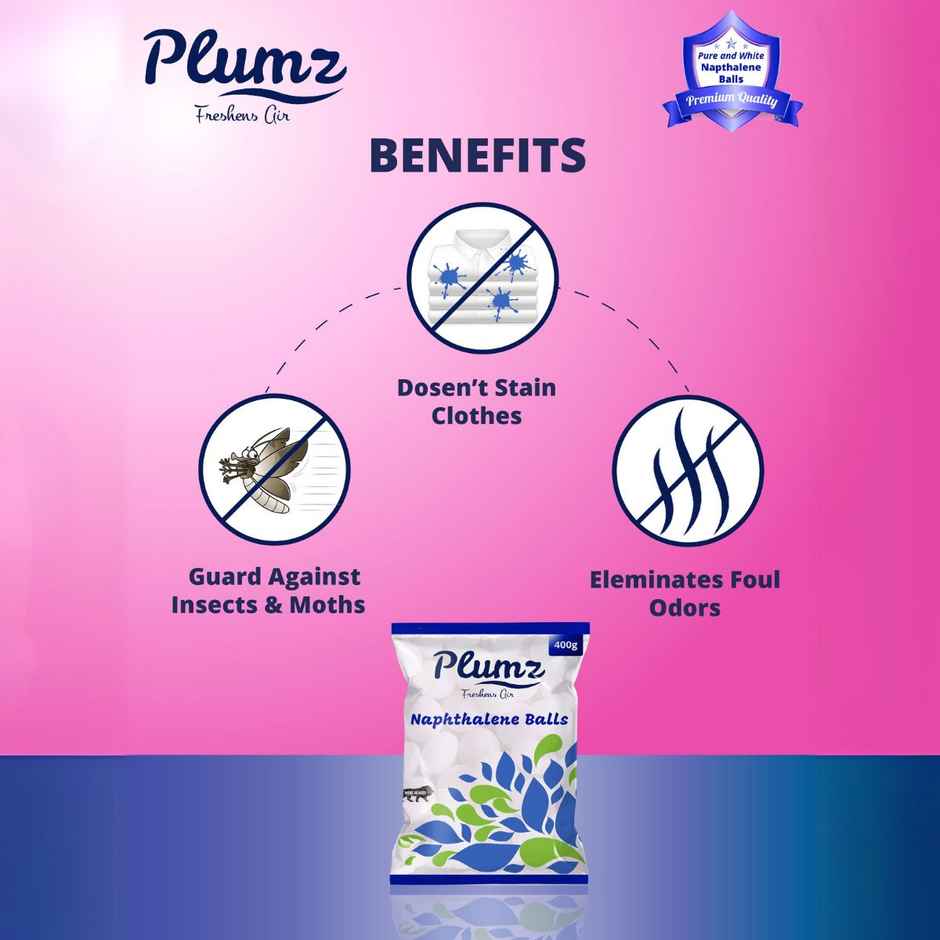 Plumz Naphthalene Balls