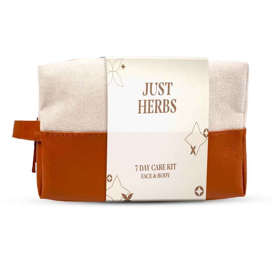 Just Herbs 7 Day Care Kit Face & Body For Men