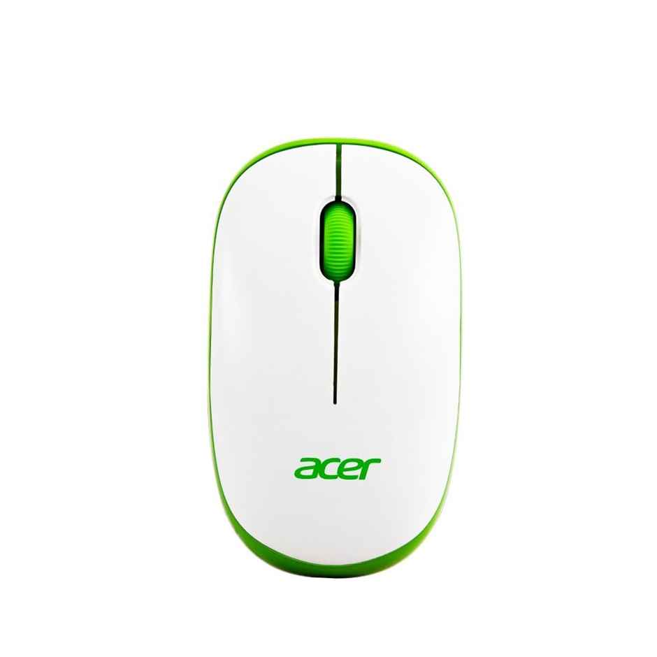 Acer Wireless Mouse (White/Green)