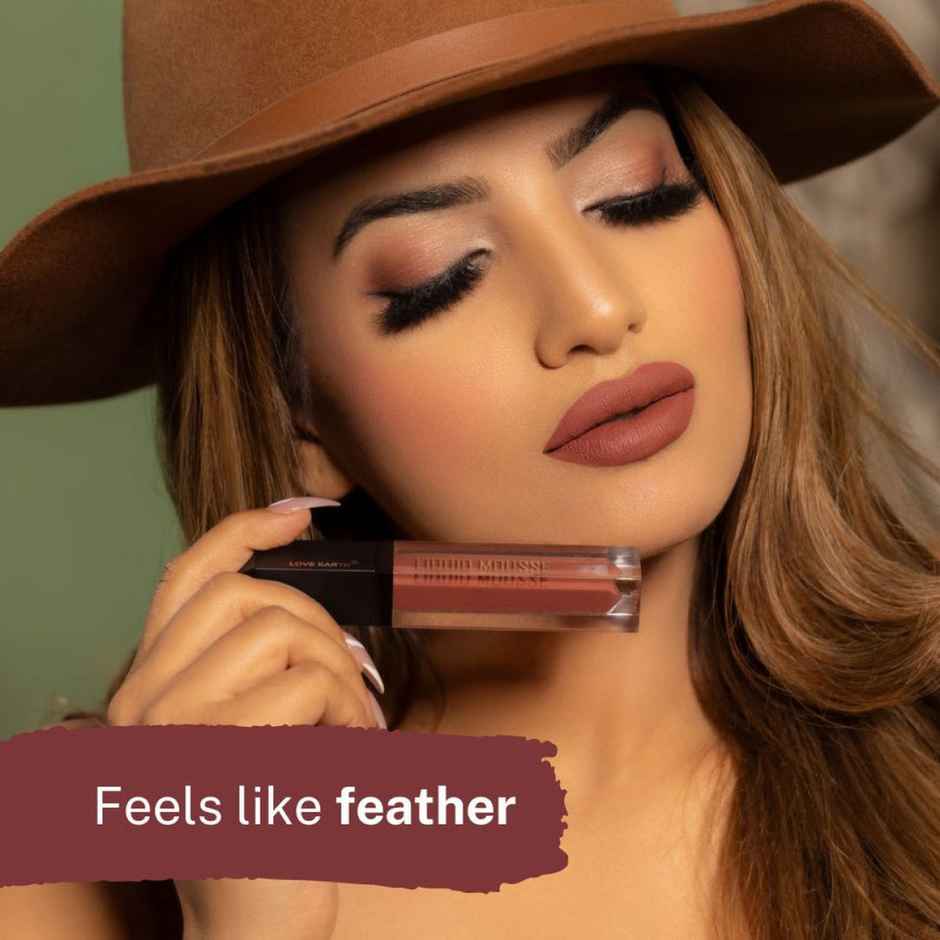 Love Earth Lipstick | Irish Coffee 44 | Matte & Pigmented