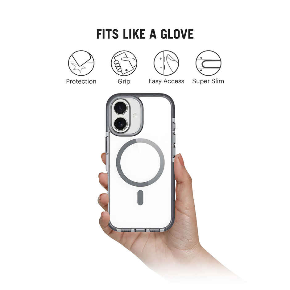 Daily Objects iPhone 17 Stride 2.0 Clear MagSafe Phone Case