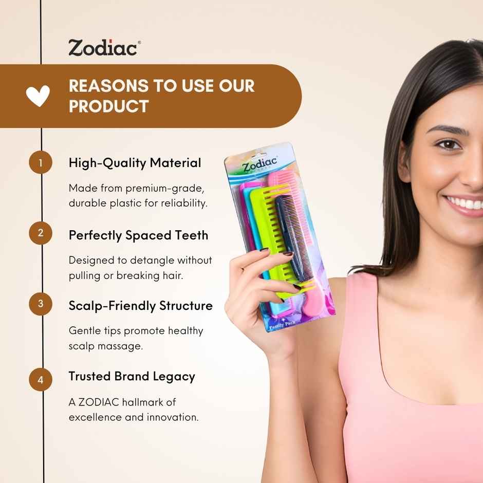 Zodiac 5P Family Comb Pack