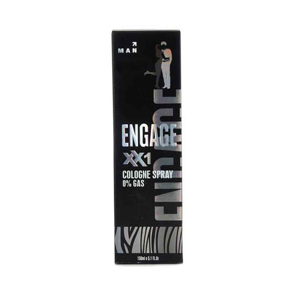 Engage XX1 Cologne No Gas Perfume for Men, Citrus & Spicy, Skin Friendly