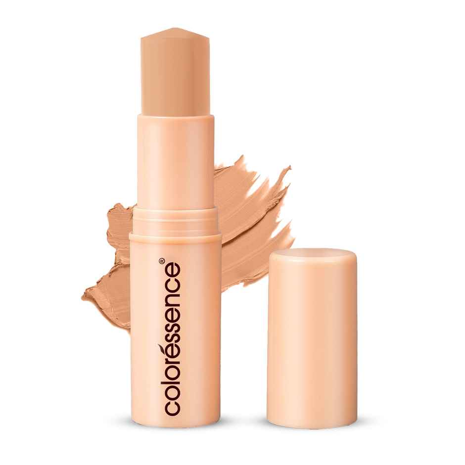 Coloressence Panstick Concealer Foundation Stick 10g | Fair Peach | Full Coverage | Long Lasting