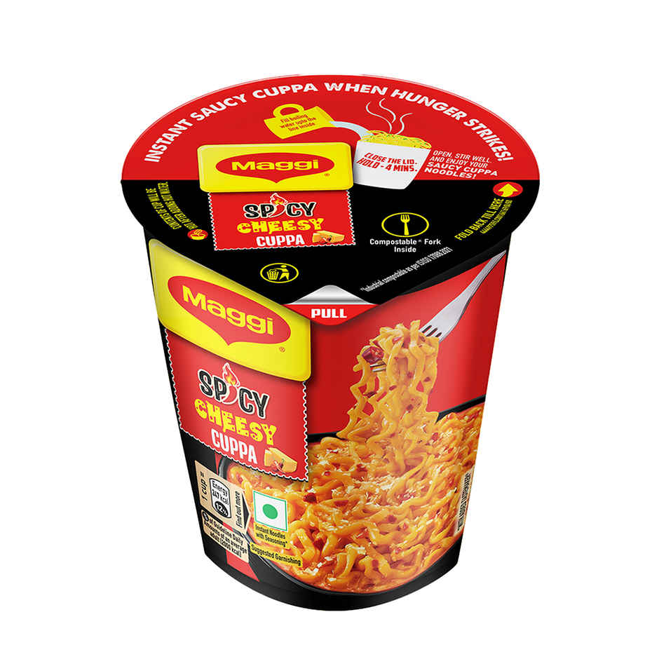 Maggi Spicy Cheesy Instant Cuppa Noodles