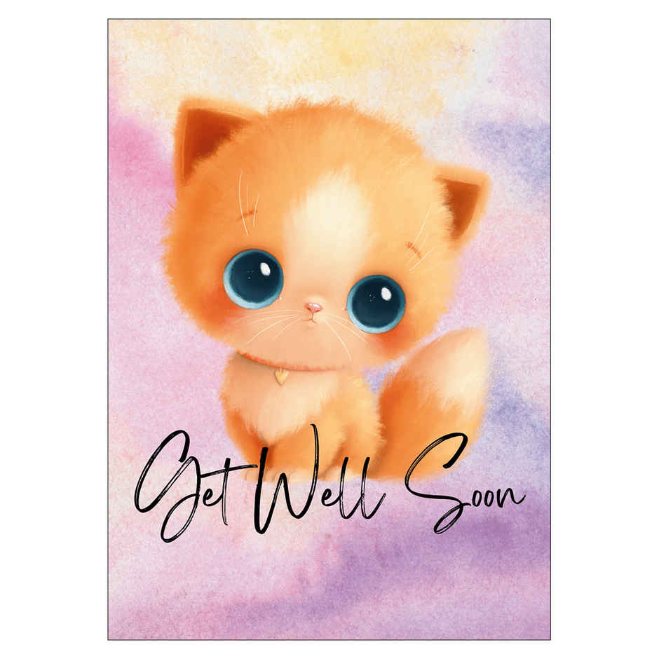 House Of Festivals Get Well Soon Greeting Card - Design 4