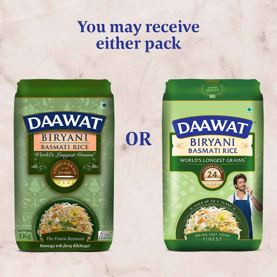 Daawat Biryani Basmati Rice | Long Grain