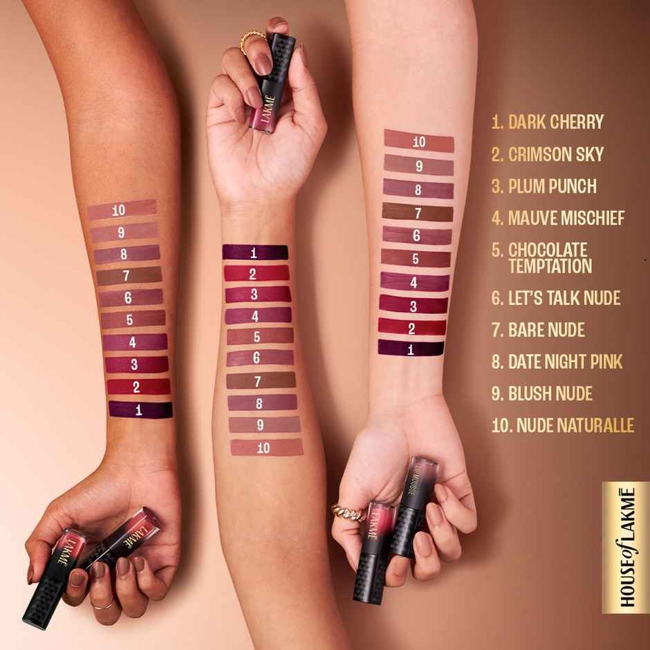 Lakme Xtraordin-airy Lip Mousse Mini | Lets Talk Nude