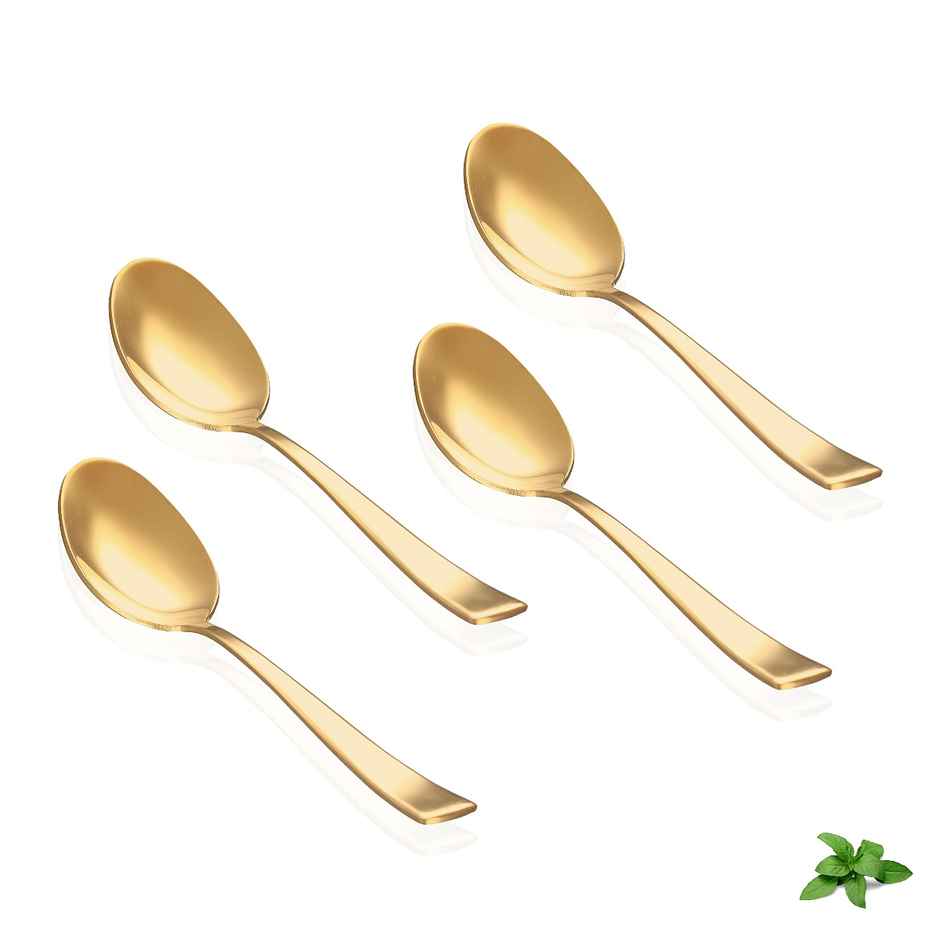 Jensons Pvd Spoon 4 Pcs -gold