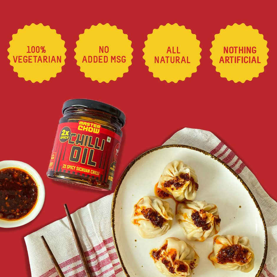 MasterChow 2X Spicy Sichuan Chilli Oil