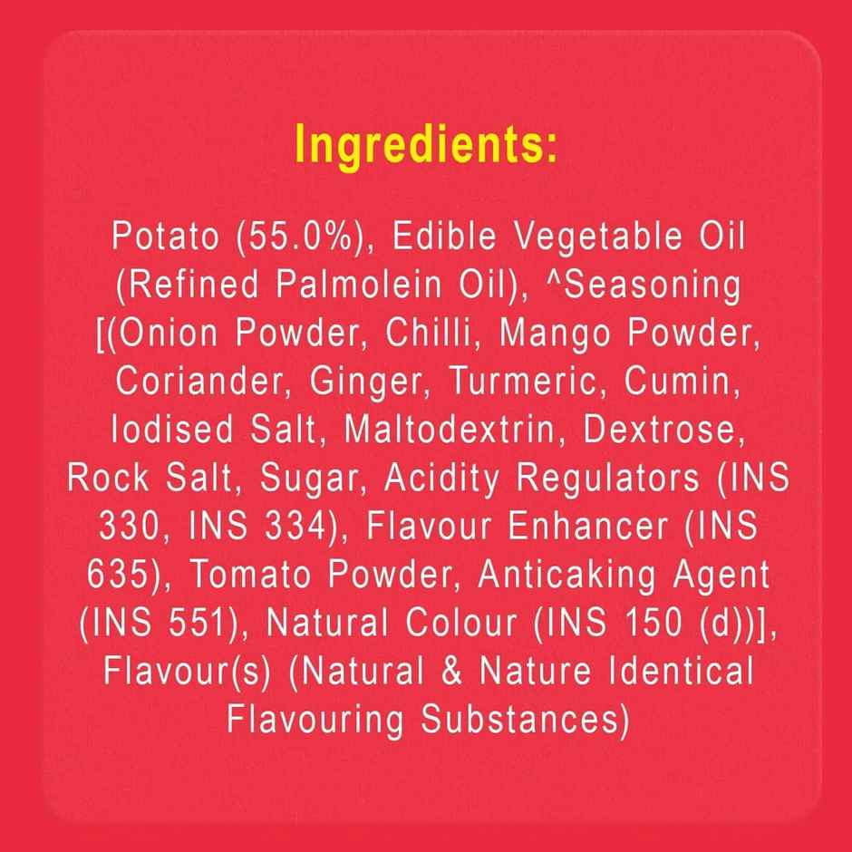 Crax Masala Punch Potato Chips Snacks | Spicy & Crunchy