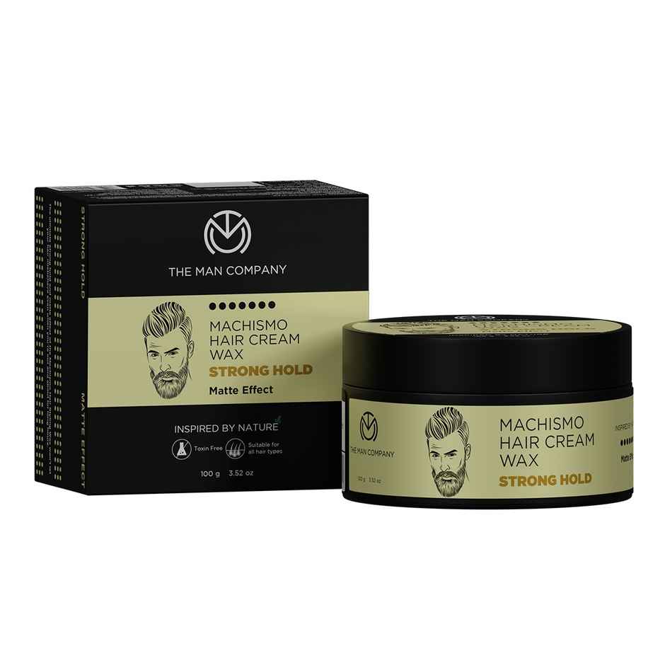 The Man Company Hair Wax for Strong Hold & Matte Effect I Machismo