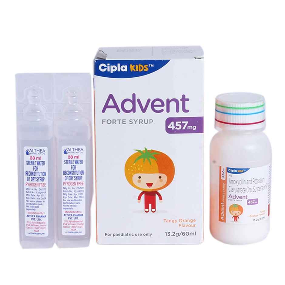 Advent Forte 457mg Tangy Orange Flavour Syrup