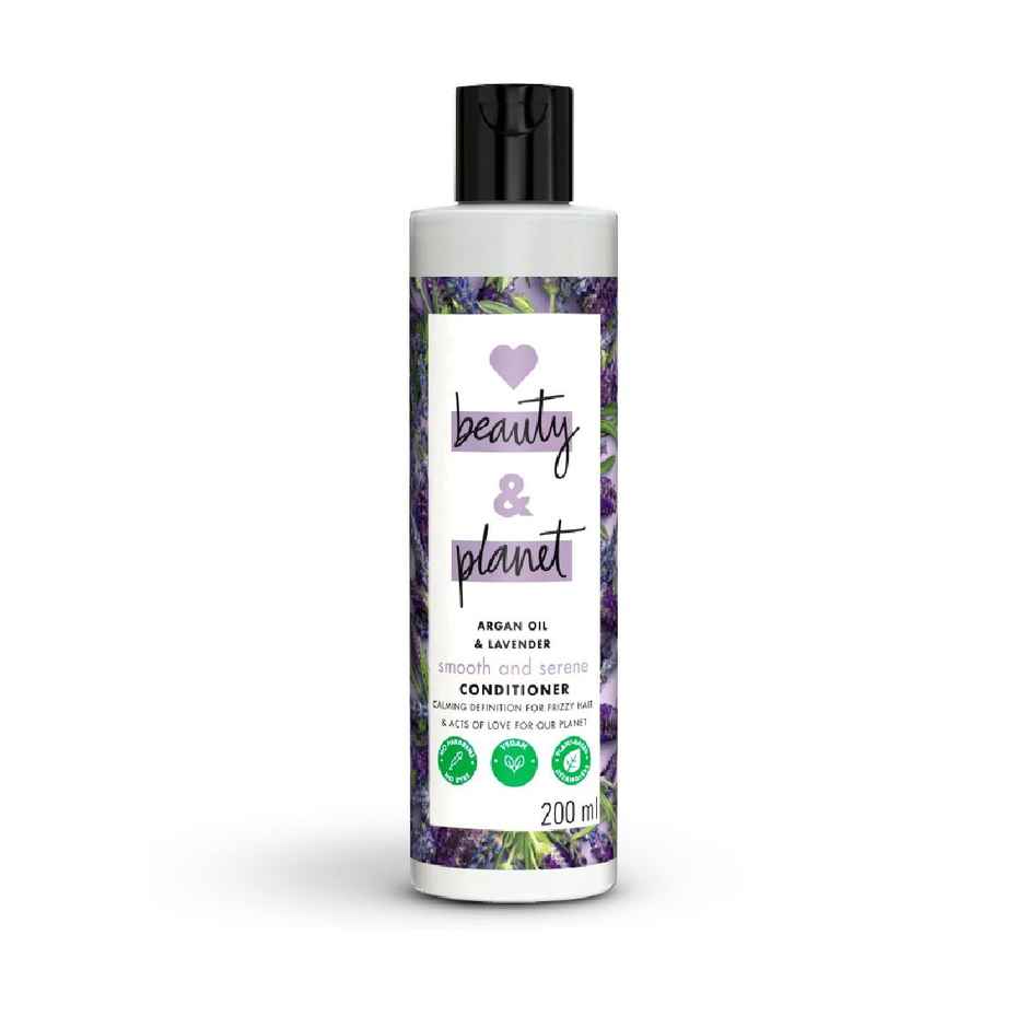 Love Beauty & Planet Argan Oil & Lavender | Paraben Free Smooth & Serene Conditioner