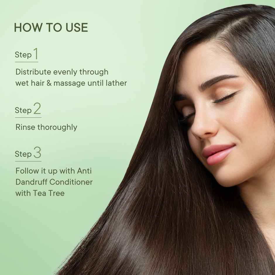 Quench Anti Dandruff Hair Shampoo With Tea Tree Extracts | Made In Korea