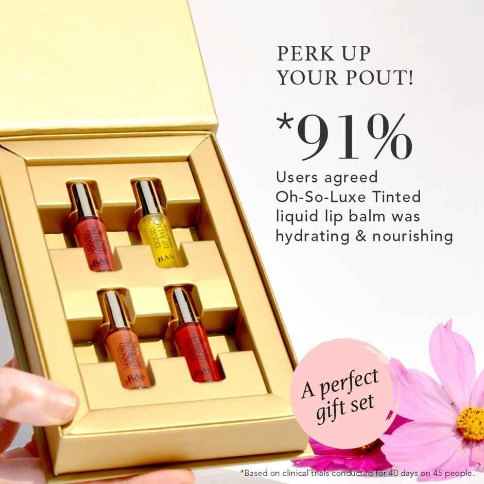 Ras Luxury Skincare Tinted Lip Balm Miniature Set (4 Piece)