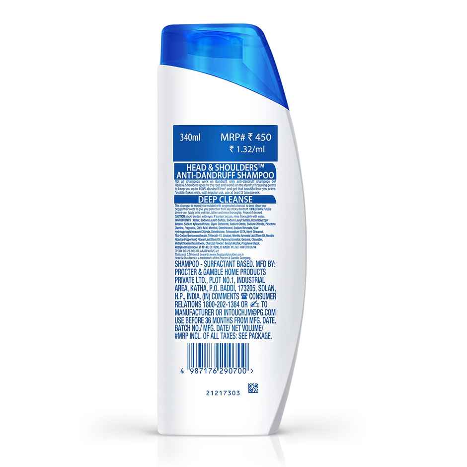 Head & Shoulders Deep Cleanse Dandruff Shampoo