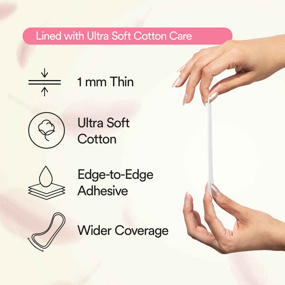 Bloom By Bold Care Panty Liners | Anti-Bacterial Daily Protection & Discharge
