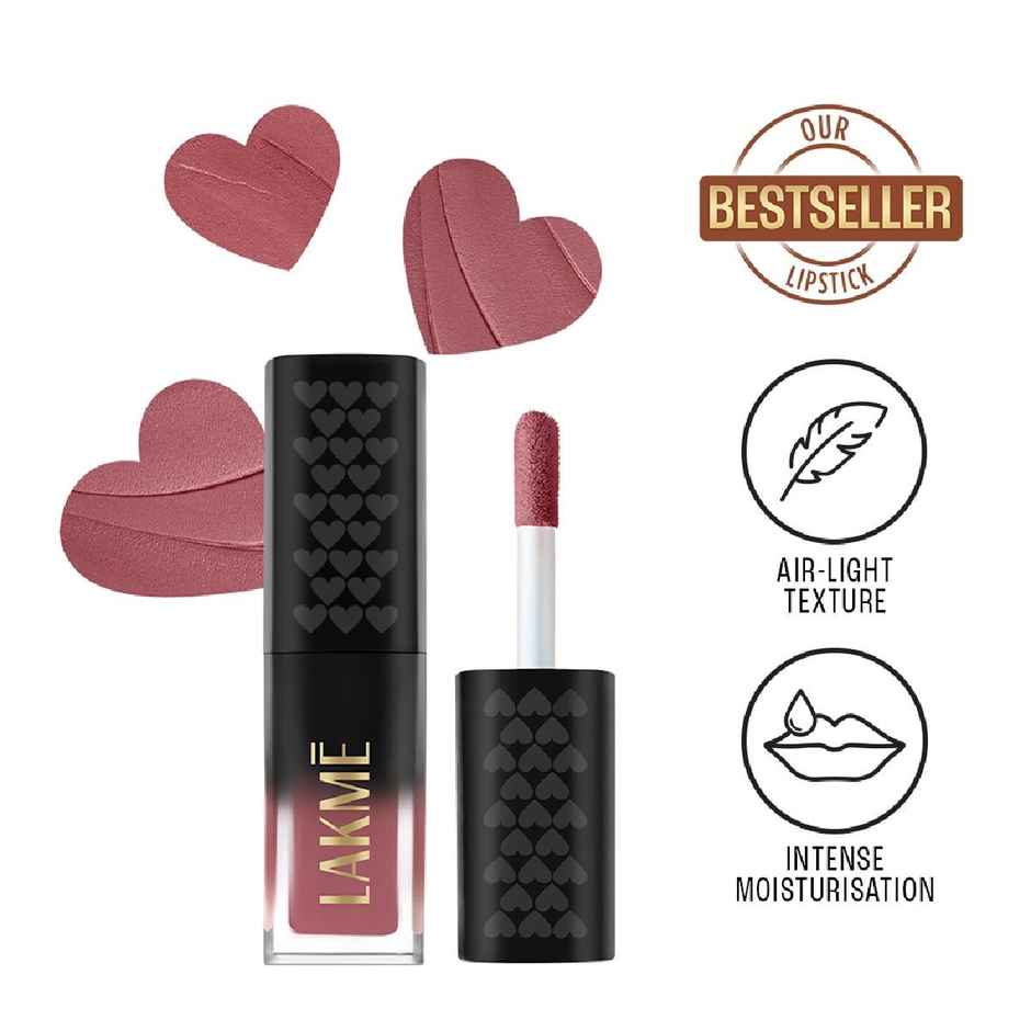 Lakme Xtraordin-airy Lip Mousse Mini | Date Night Pink