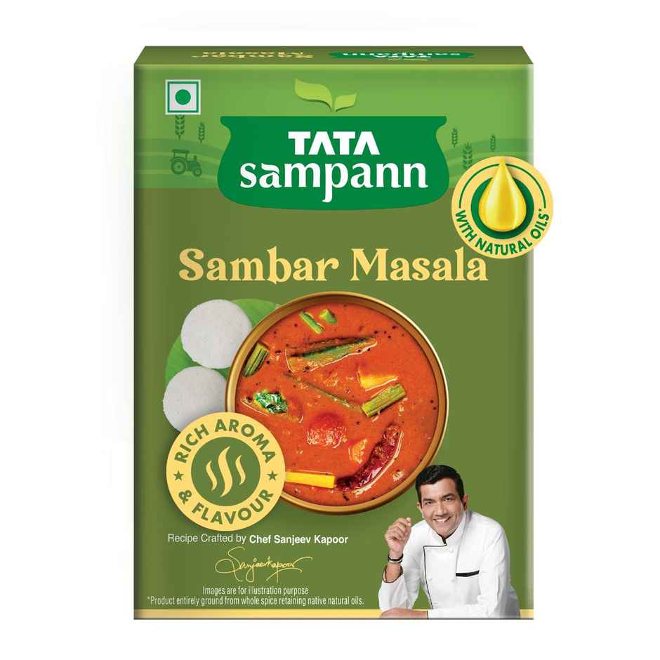 Tata Sampann Sambar Masala Powder With Natural Oils, Rich Aroma & Flavour