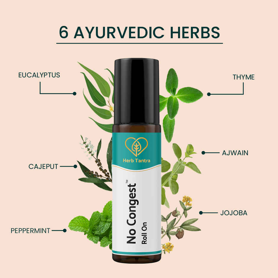 Herb Tantra No Congest Cold Relief Roll-On