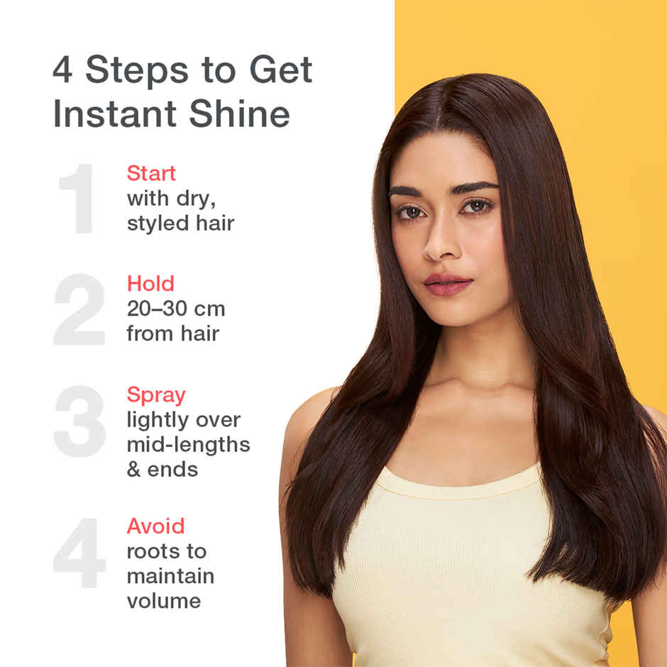 Schwarzkopf Professional OSiS+ Sparkler Hair Styling Shine Spray I Frizz Free Shine I Vegan