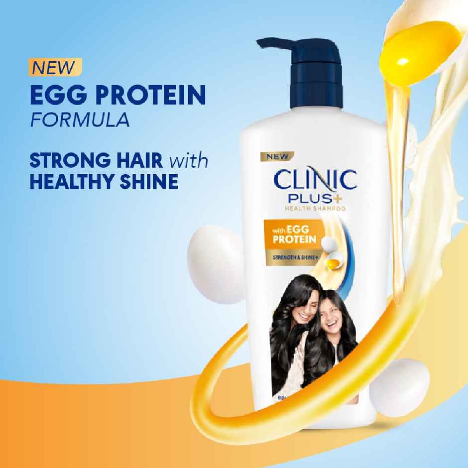 Clinic Plus Strength & Shine Shampoo With Egg Protein