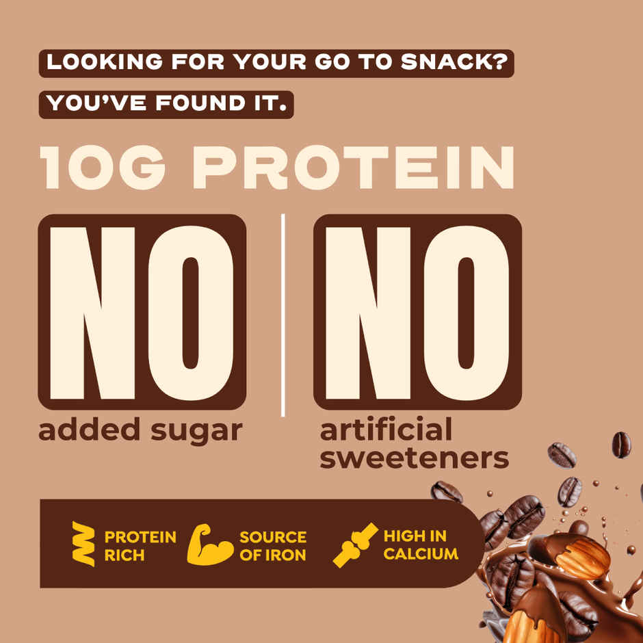 Stroom Coffee Almond Fix 10G Protein Bar