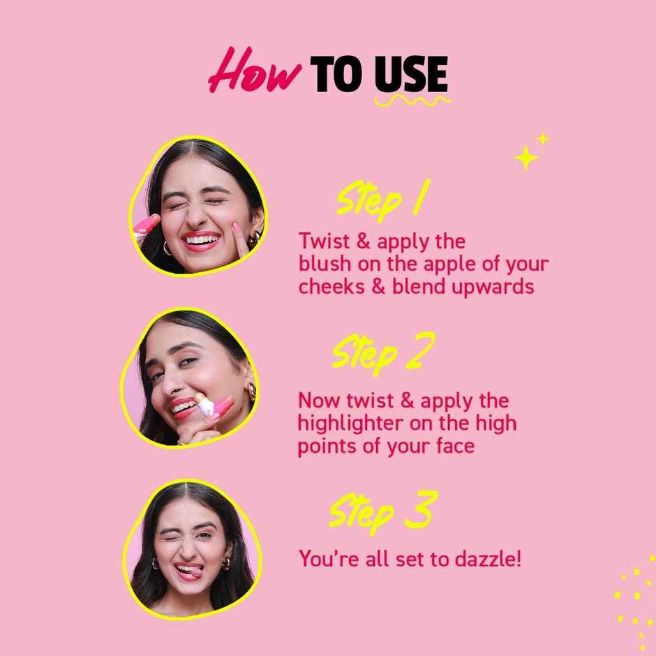 Myglamm Popxo Blush & Highlighter Love Kit - It'S Giving