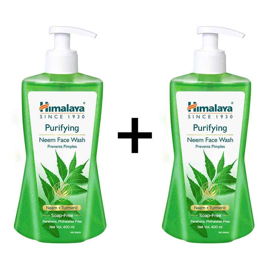 Himalaya Purifying Neem Face Wash Combo