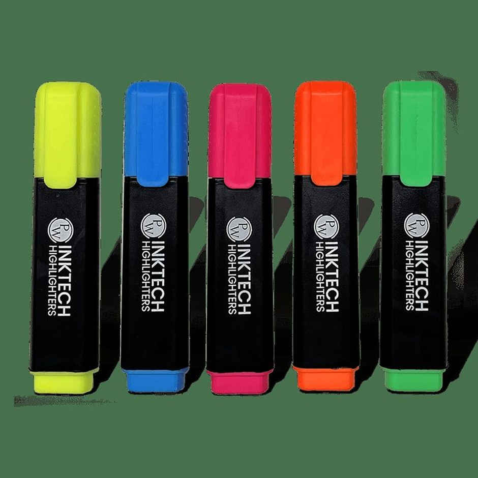 Physics Wallah Highlighters Pack of 5
