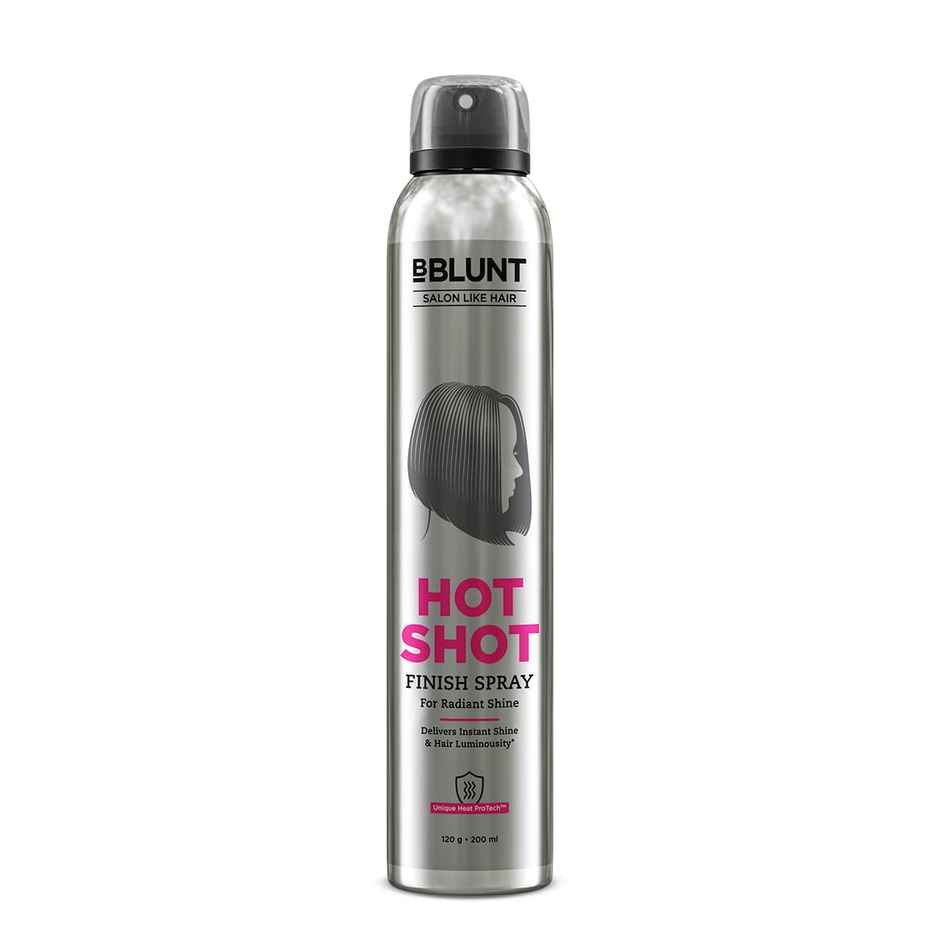Bblunt Hotshot Finish Spray Delivers Radiant Salon-like Hair