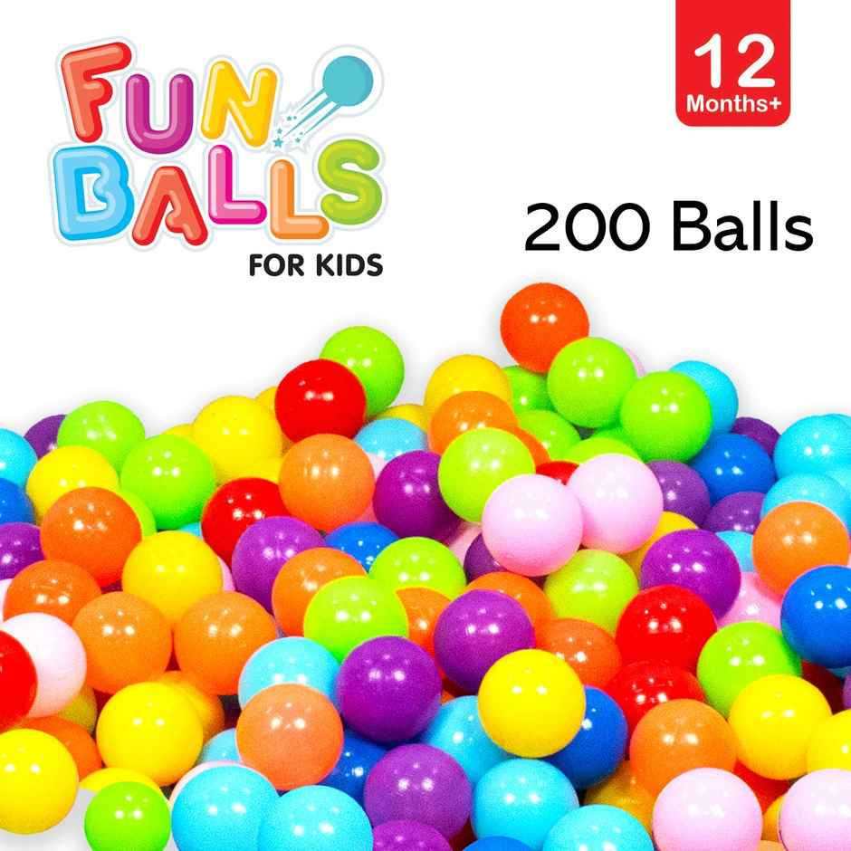 Itoys Jr. 200 Pcs. Pool Ball (Colour May Vary)