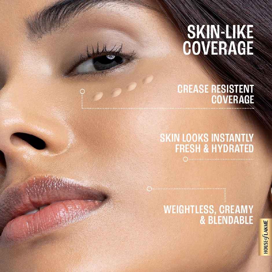 Lakme 9to5 Hya Matte Liquid Concealer | Nude