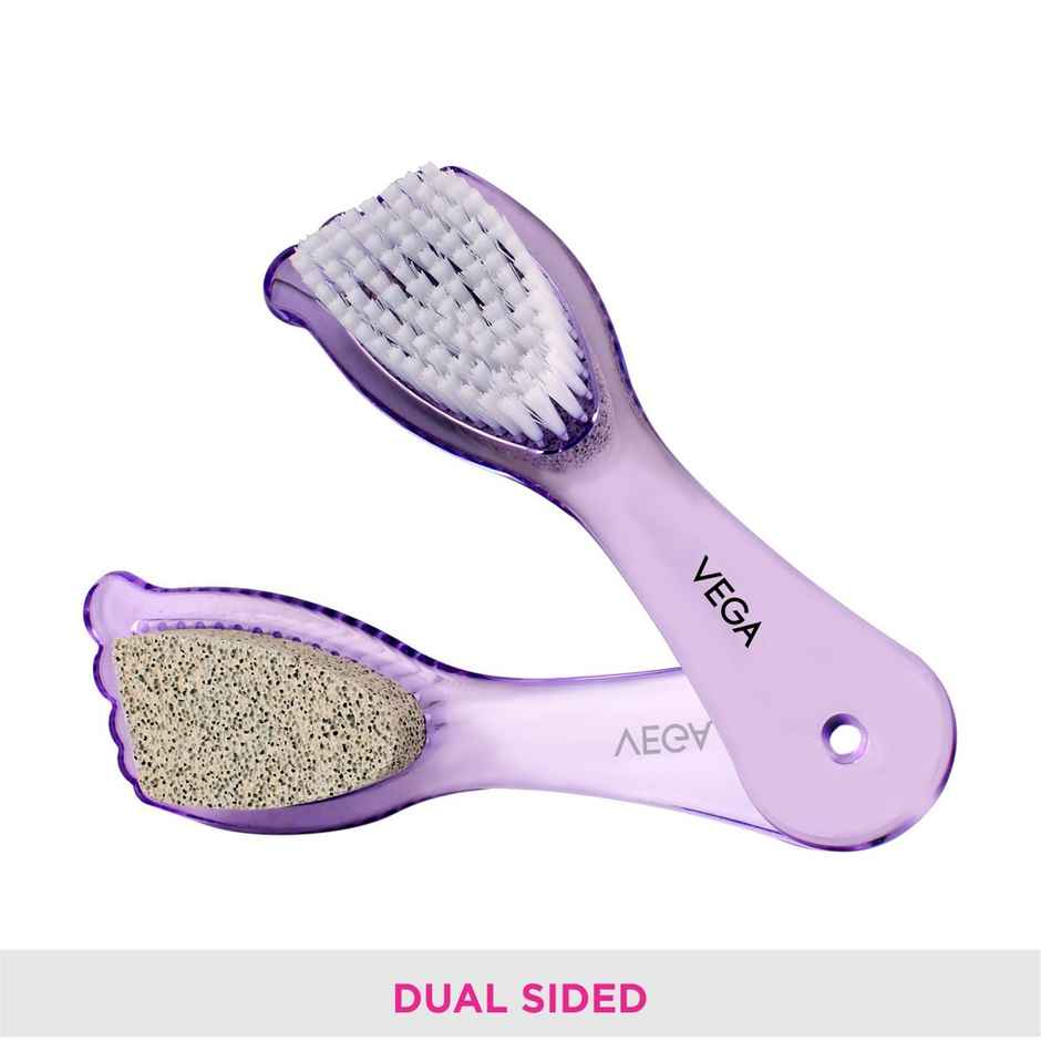 VEGA 2 In 1 - Foot Brush & Pumic Stone (Pd-01)