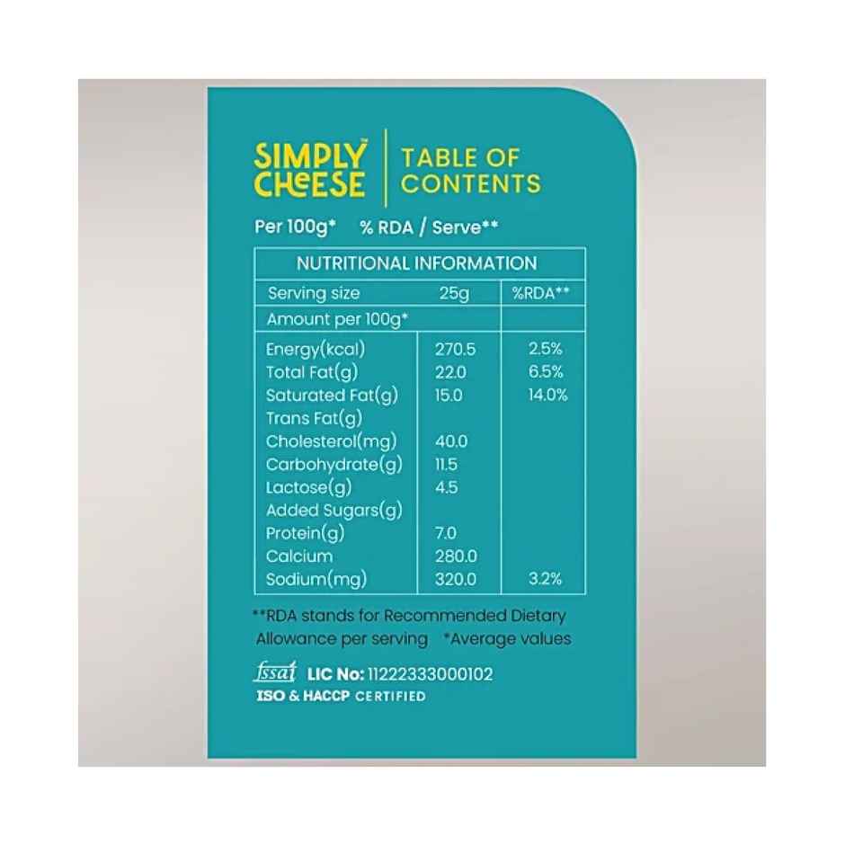 Simply Cheese Italian Herbs Sauce