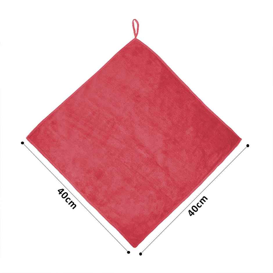 Sassoon Microfiber Multipurpose Cleaning Cloth (Pack of 4) | Assorted | 40 x 40 cm