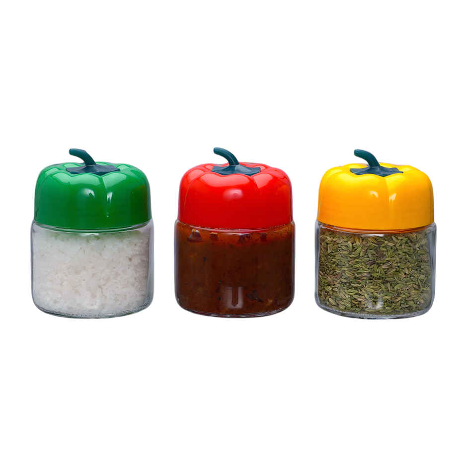 Yera 275 ml 3 pcs Jar Set - Sweet Pepper Jars