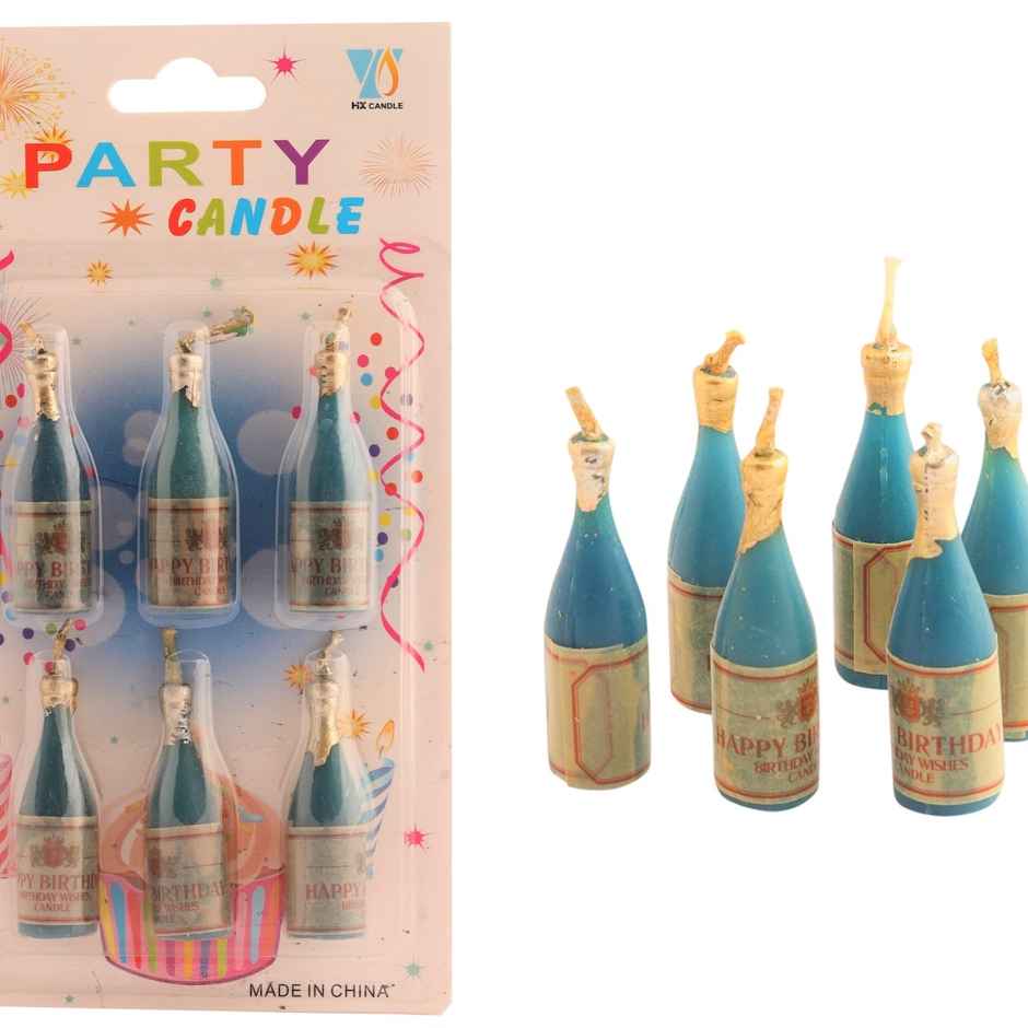 Birthday Champagne Candles | Decorative & Fun | Se7en