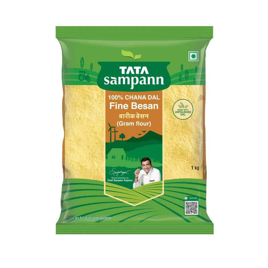 Tata Sampann Whole Chana Dal Fine Besan