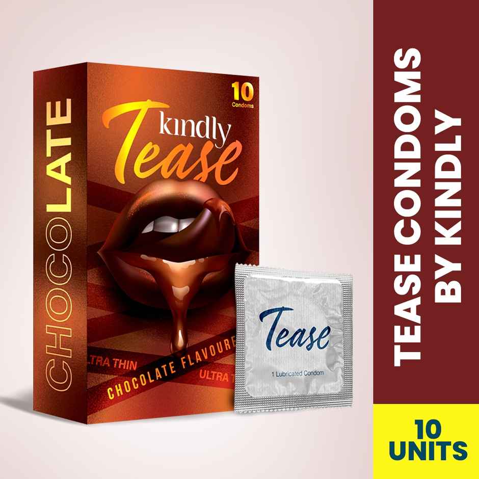 Kindly Health Tease Ultra Thin Chocolate Flavour Condoms