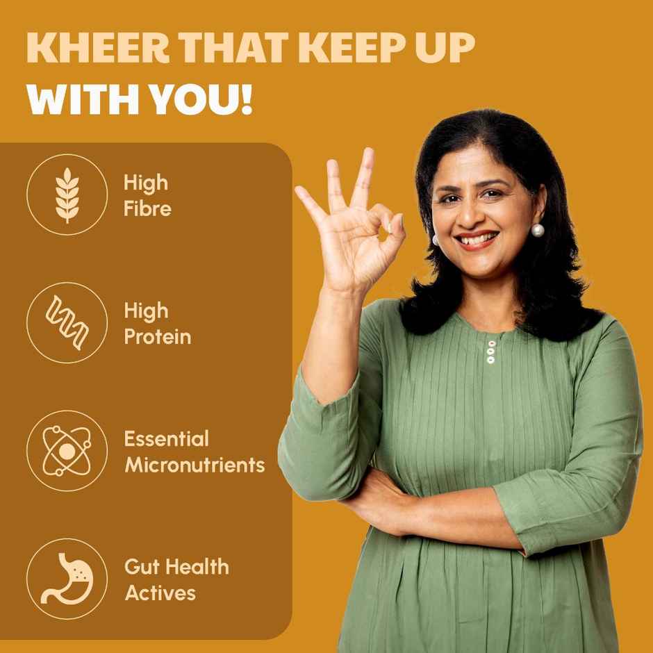 Right Shift Millet Oats Kheer Mix | High Protein & Fibre, No preservative | Sweetened with Jaggery