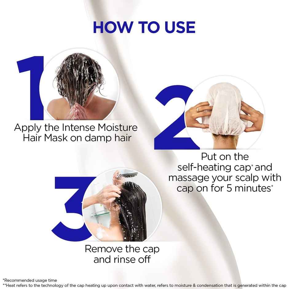 BBlunt Intense Moisture Heat Hair Spa Mask With Jojoba Oil & Vitamin E