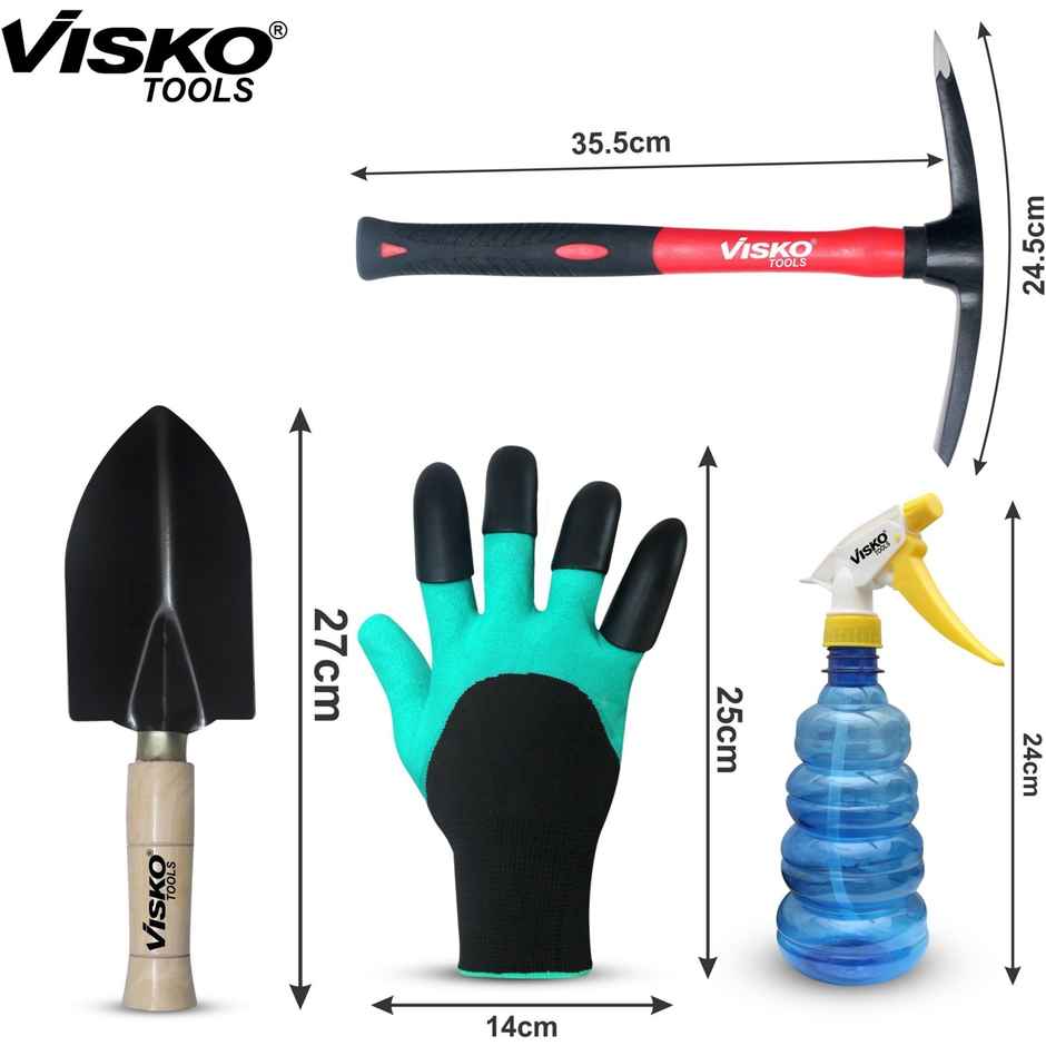 Visko 678 Garden Tools Set With 4 Pieces Garden Tool Kit