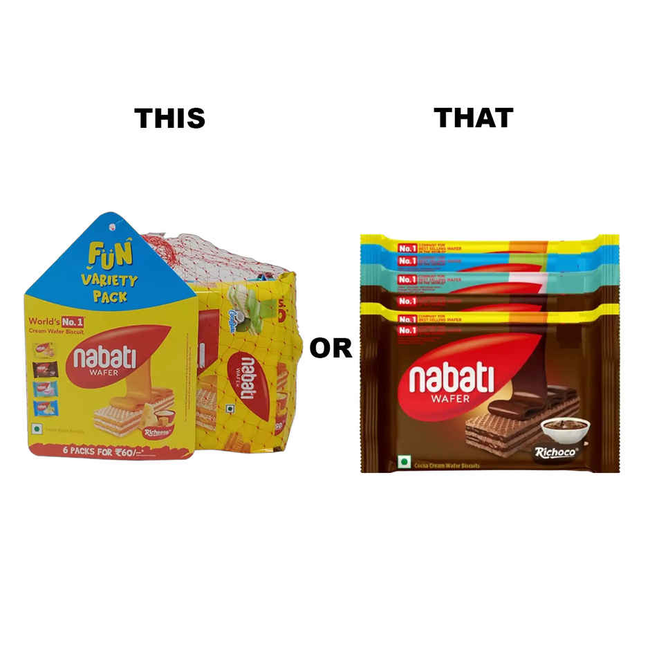 Nabati Cream Cocoa Wafers | Trans Fat-free Combo