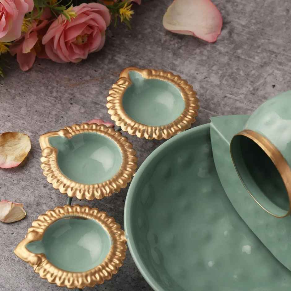 Diya Urli Bowl Water Fountain | Urban Born