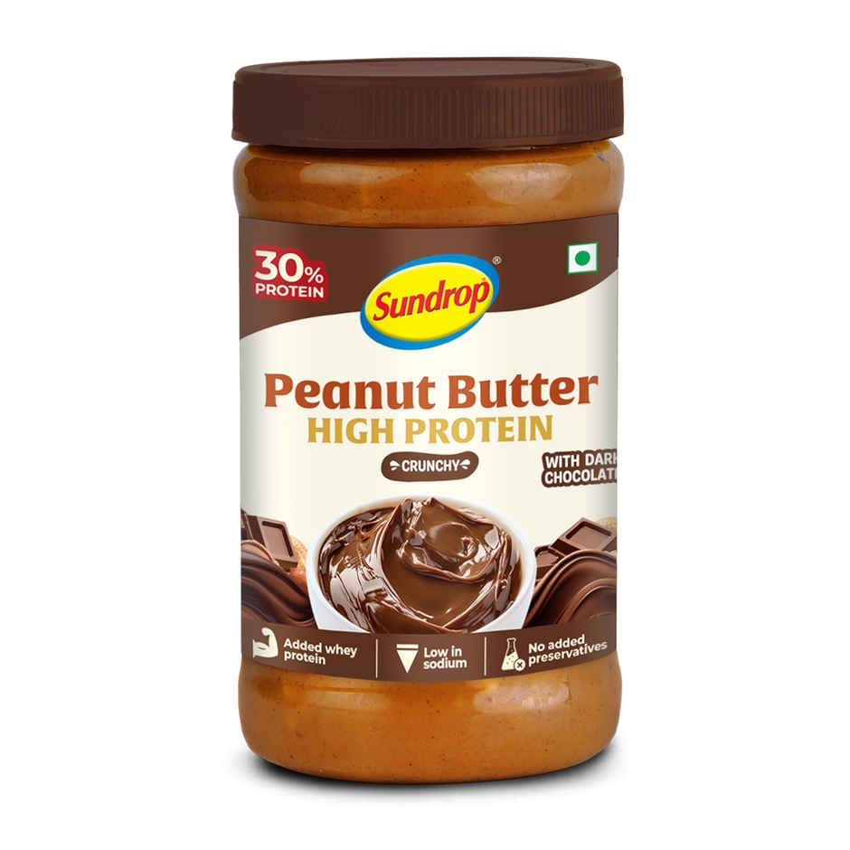 Sundrop Peanut Butter High Protein- Dark Chocolate