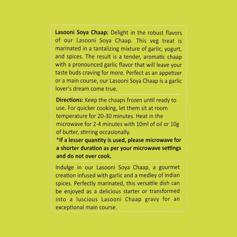 Mr. Munchies Lasooni Soya Chaap