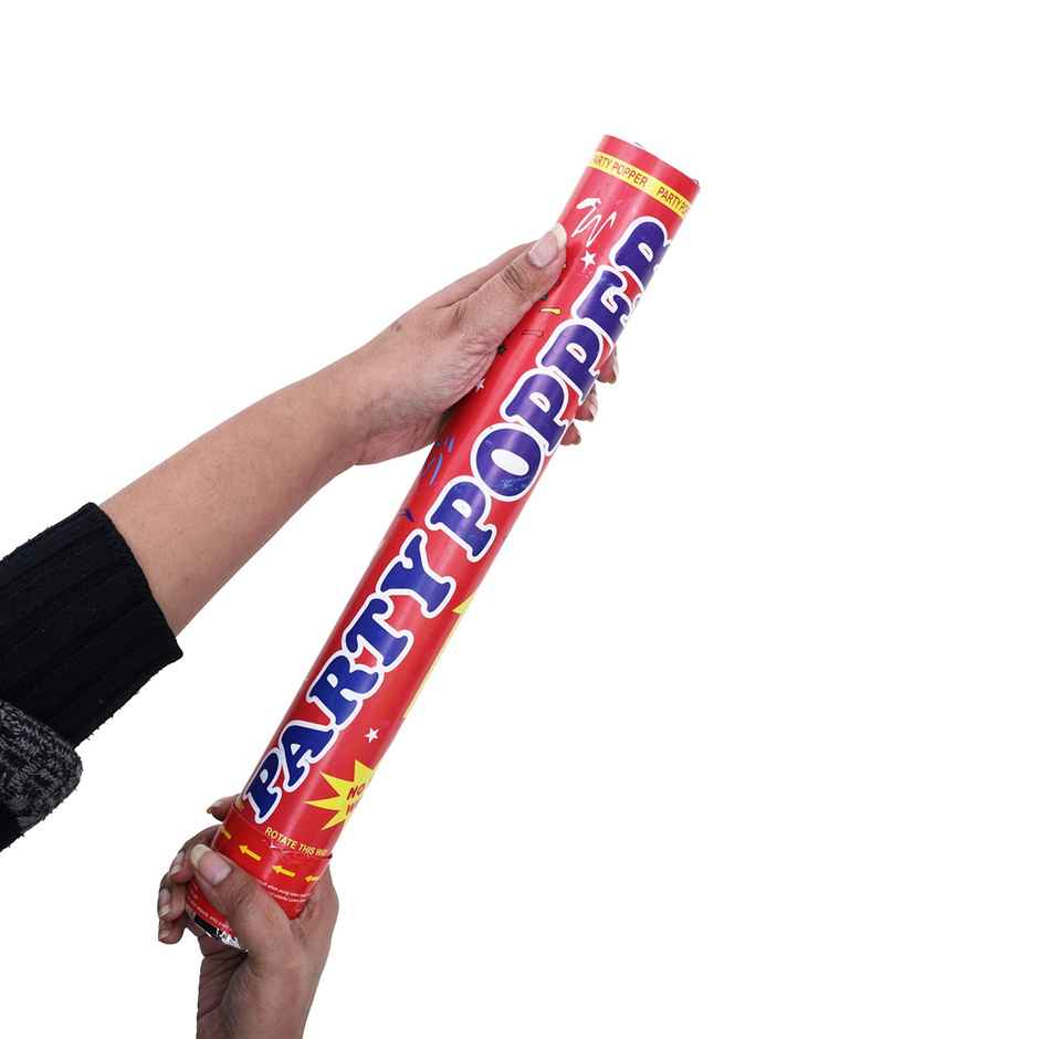 Confetti Party Popper | Birthday Celebration Accessories Party Shooter | 30 cm | Propcon